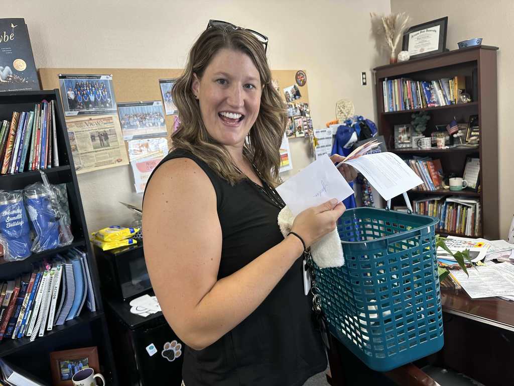 Celebrating Behavior Coach Ms. Sibrel
