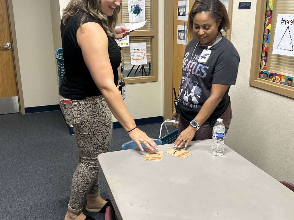 Celebrating Instructional Coach Mrs. Jobe and Behavior Coach Ms. Sibrel
