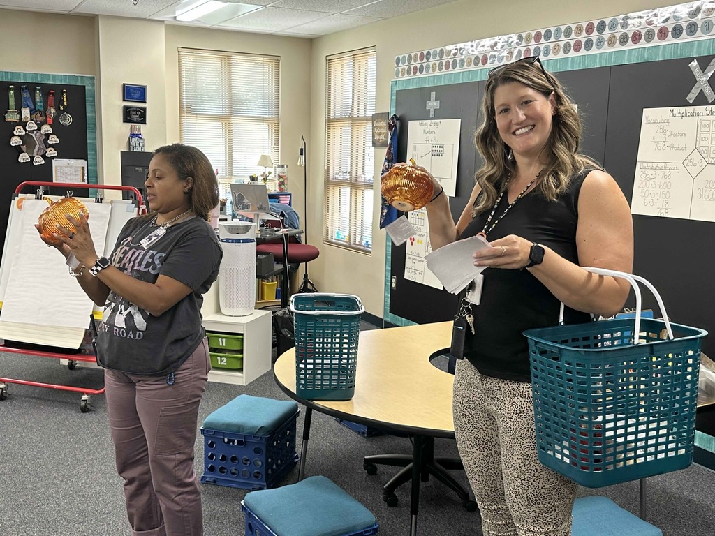 Celebrating Instructional Coach Mrs. Jobe and Behavior Coach Ms. Sibrel