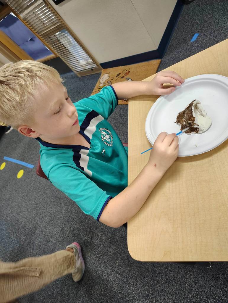 Second Grade making landforms