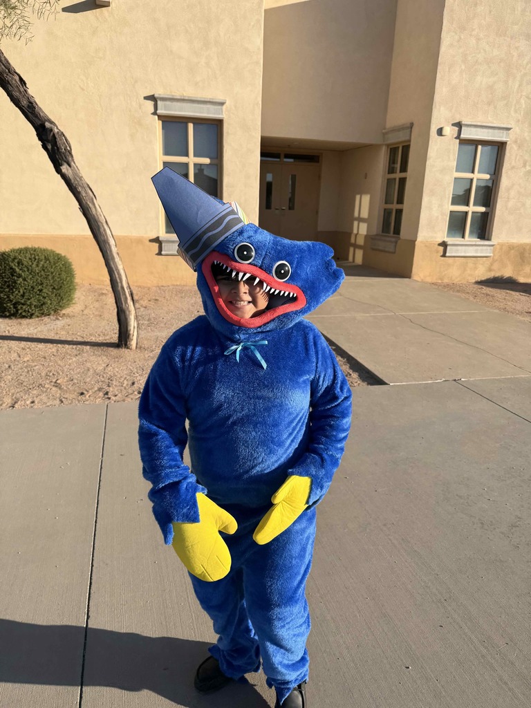Students at our vocabulary parade