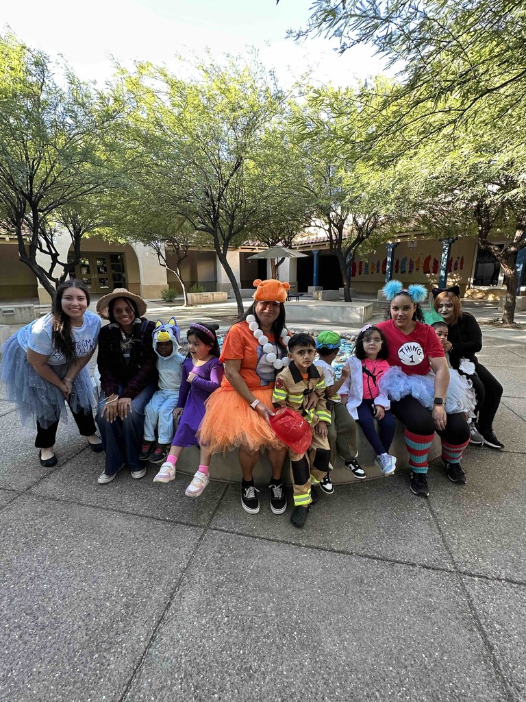 Students at our vocabulary parade