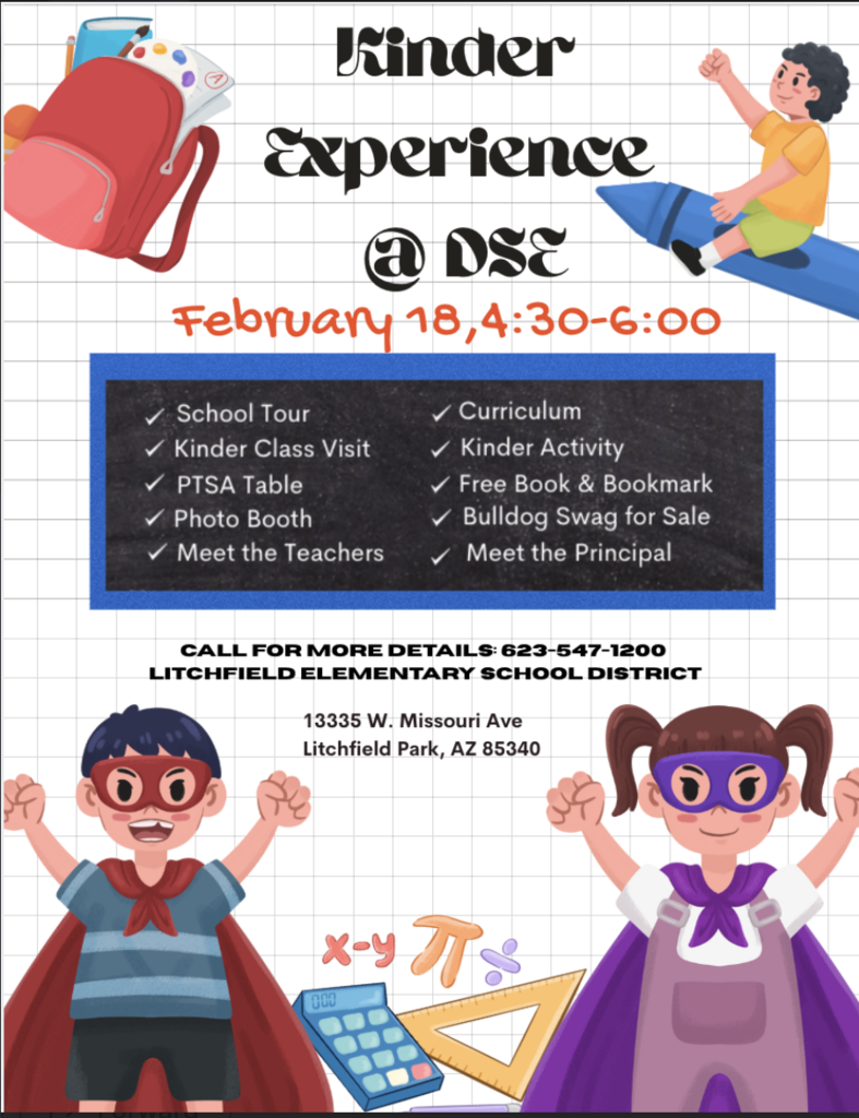 Flyer for Kindergarten Experience