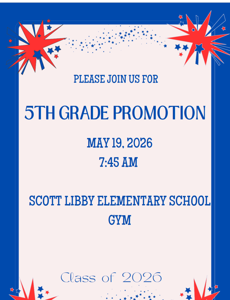 5th Grade Promotion Flyer 