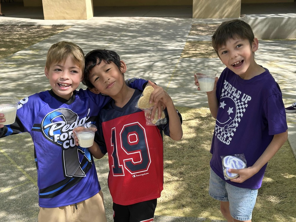 Purple Up Cookies and Kids