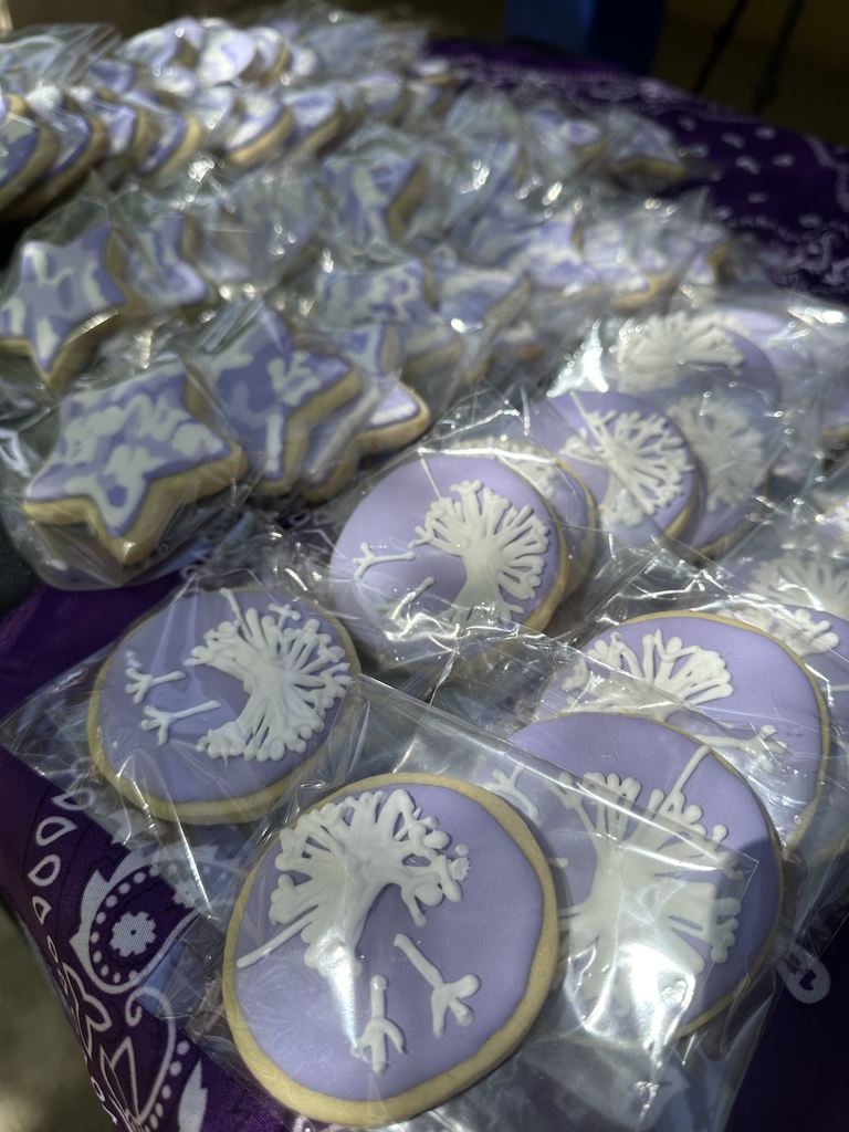 Purple Up Cookies and Kids