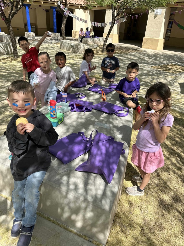 Purple Up Cookies and Kids