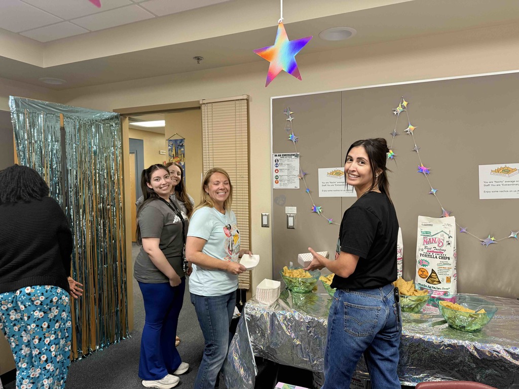 teachers at nacho bar