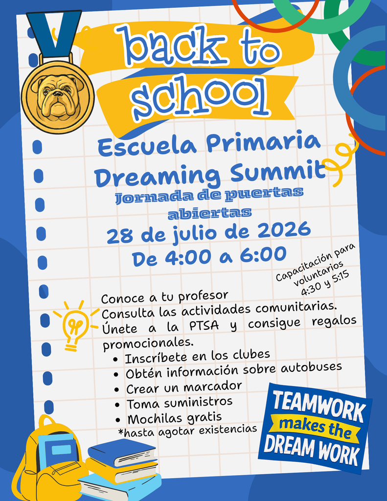 Dreaming Summit Open House - Spanish