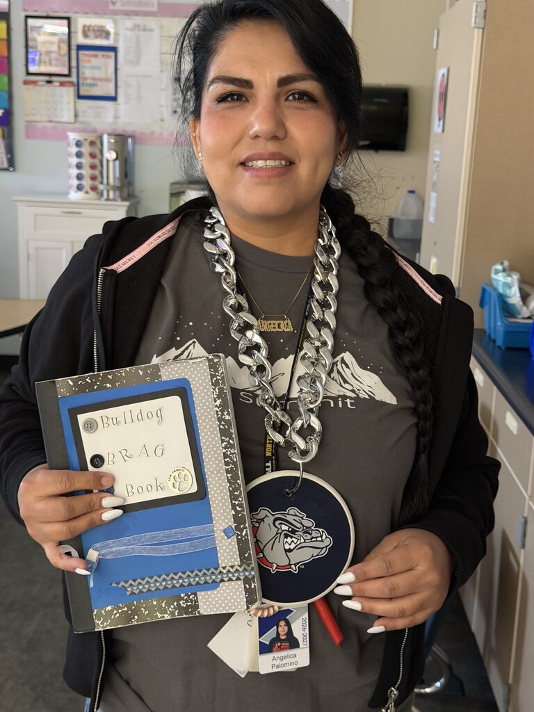 Angelica with the Bulldog Chain