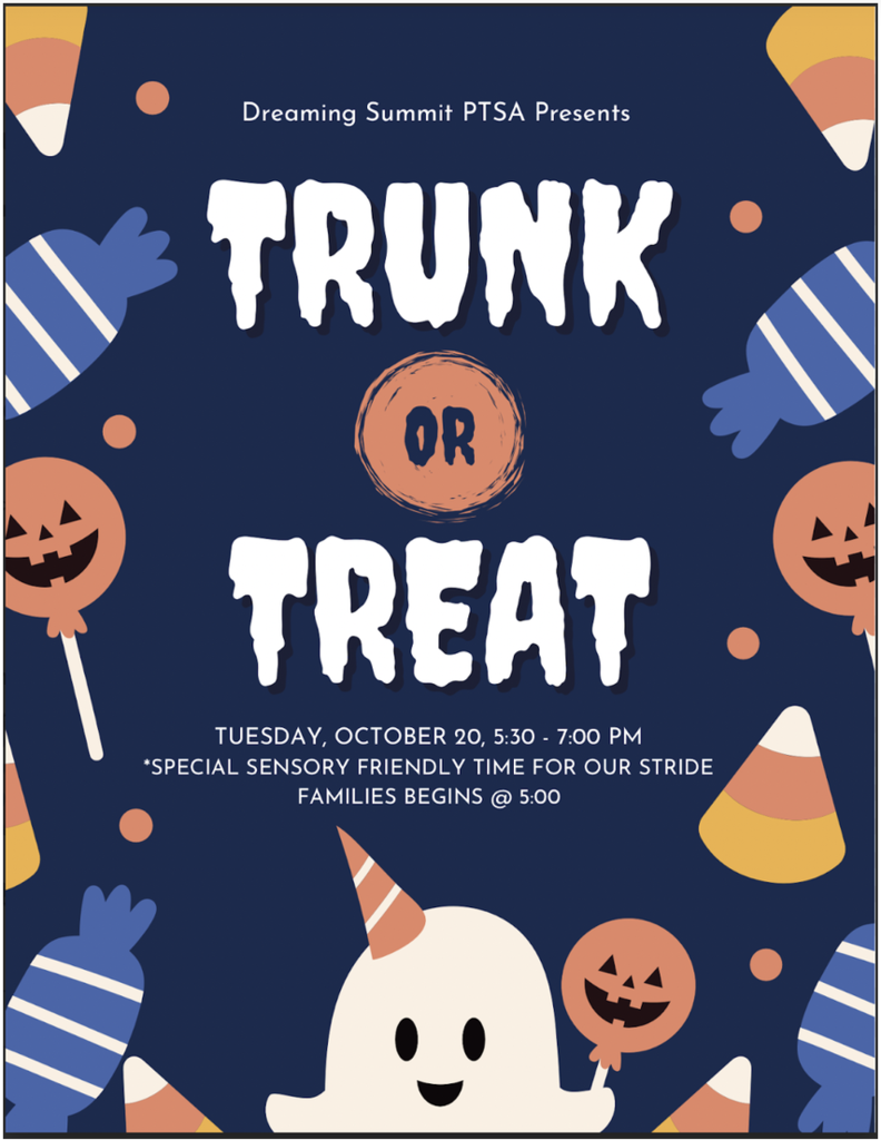 Trunk or Treat DSE on 10/20/26