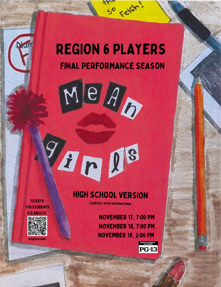 Region 6 Players Final Performance "Mean Girls" Warren School