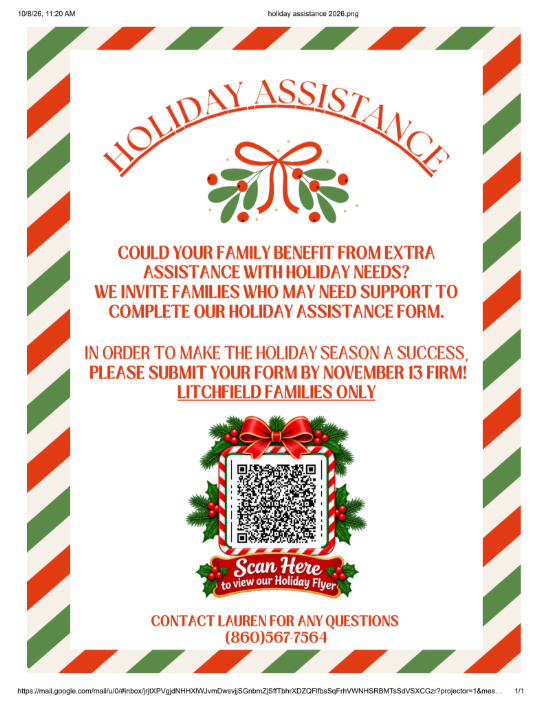 Holiday Assistance
