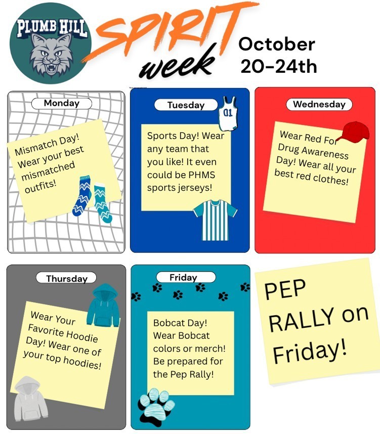 Spirit Week Flyer