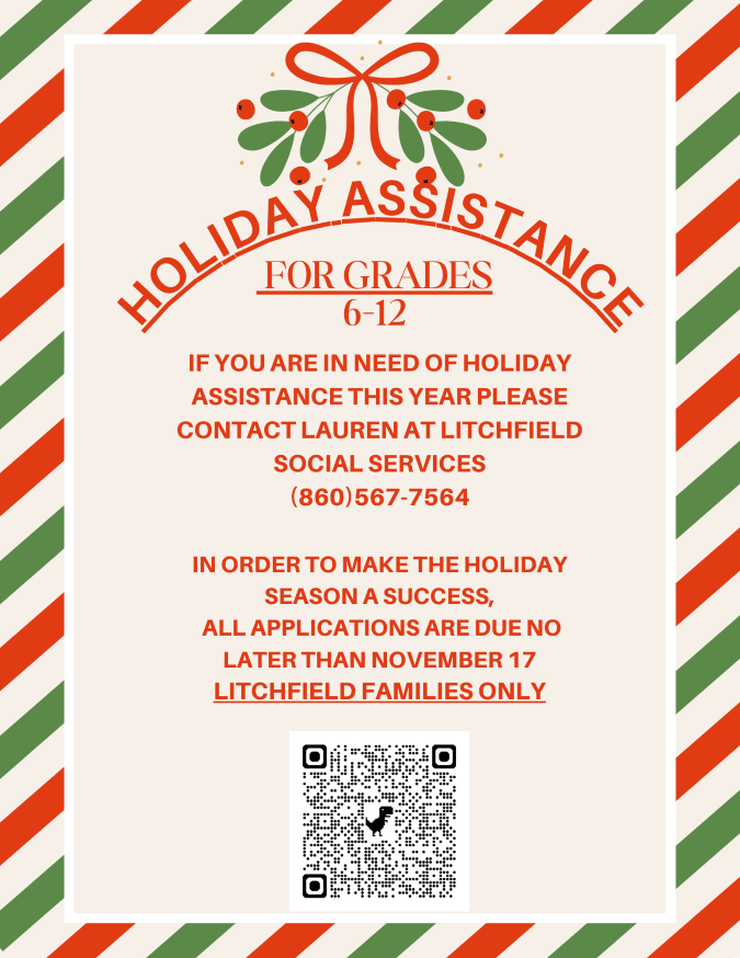 Holiday Assistance for Litchfield Families