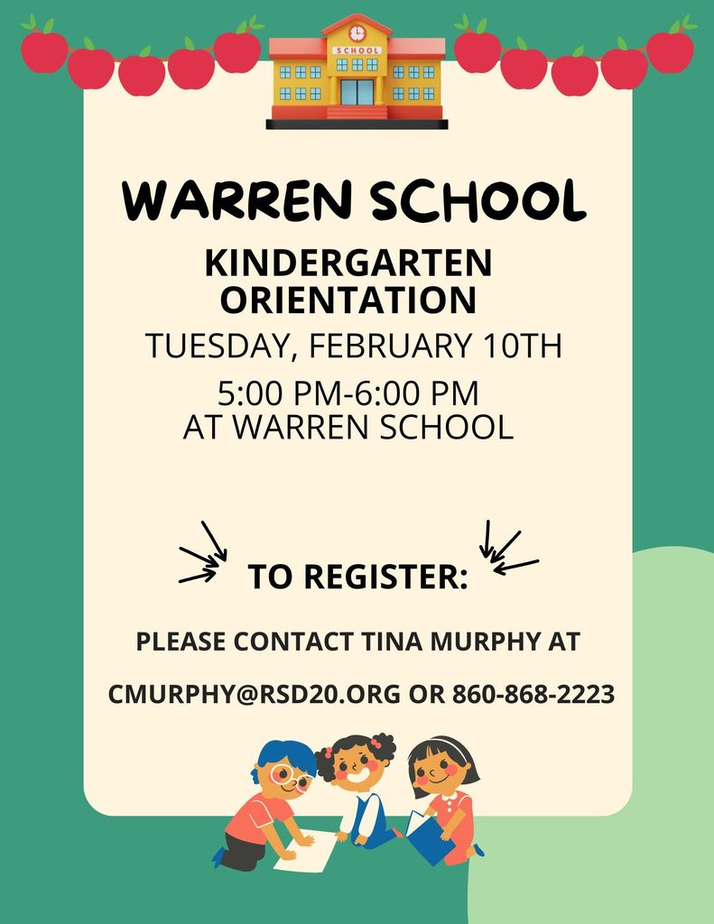 Kindergarten Orientation