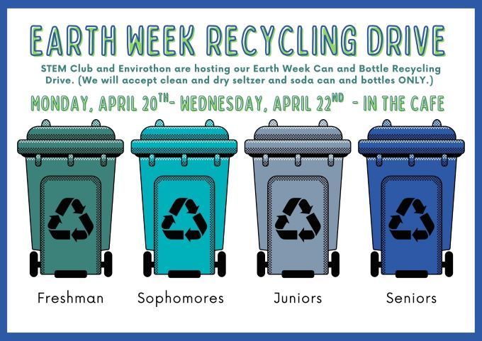 Earth Week Recycling Drive 