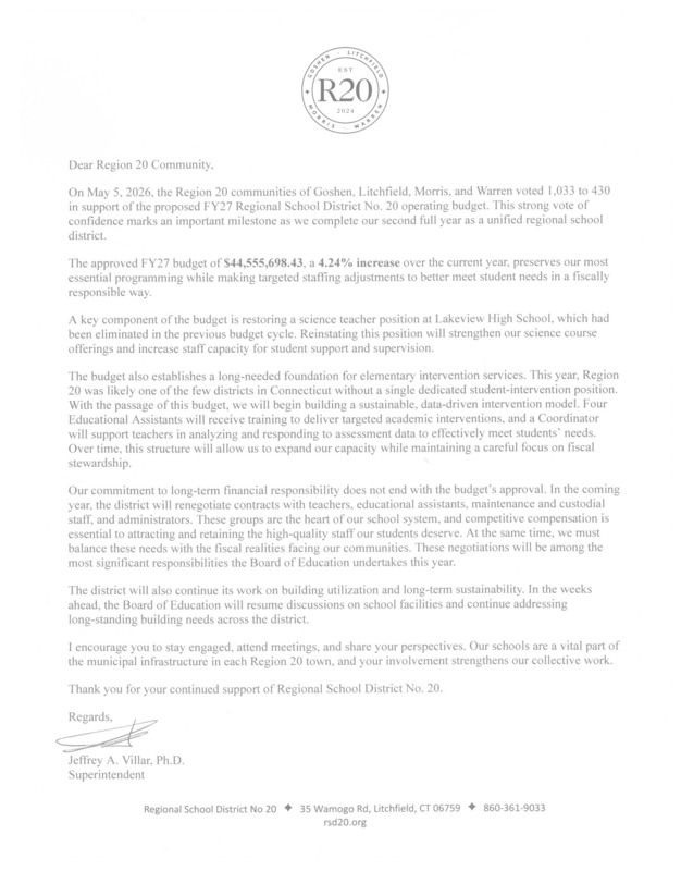 Letter