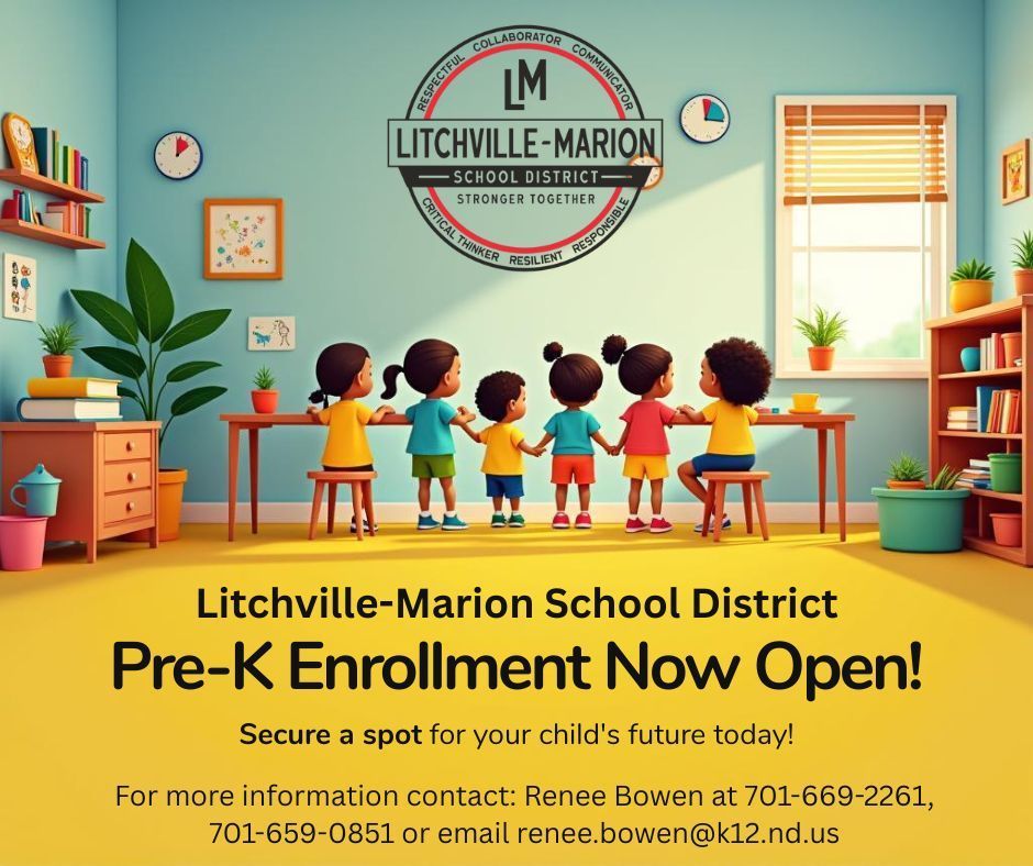 Pre-K enrollment is now open!!