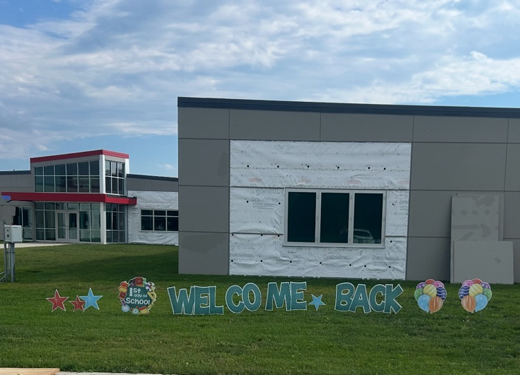welcome back to school sign