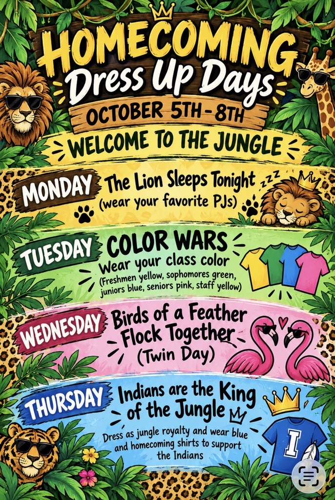 HOCO dress up days