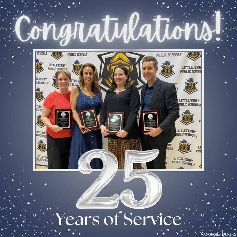 PTA Staff 25 Year Awards