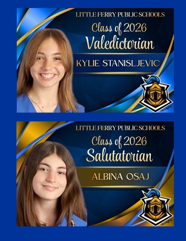 Class of 2026 Valedictorian and Salutatorian