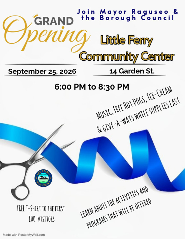 Community Center Ribbon Cutting - 9/25
