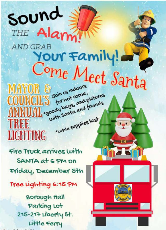 Borough Tree Lighting and Santa Visit