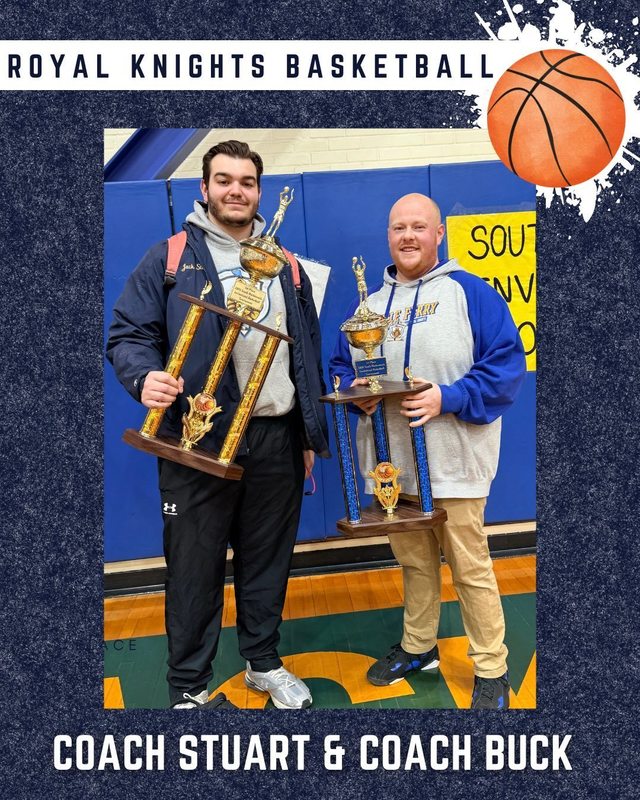 Coach Stuart and Coach Buck