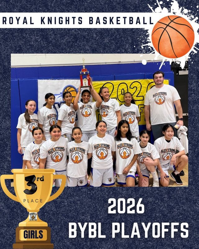 Girls 3rd Place BYBL Playoffs