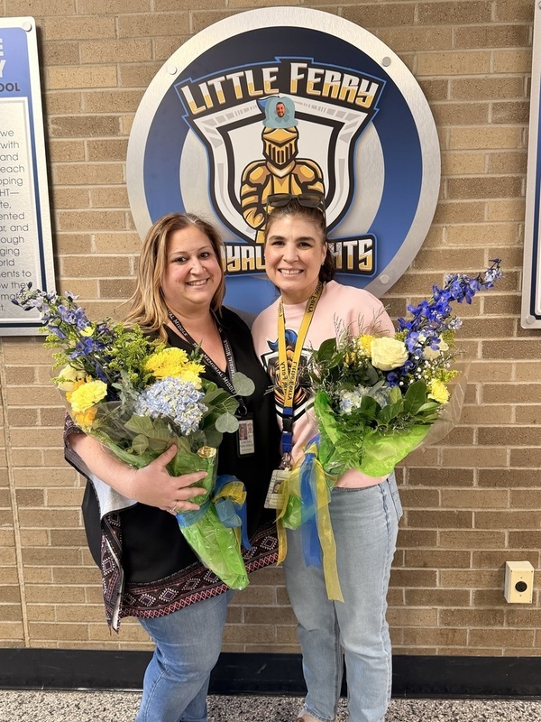 25-26 Teachers of the Year Mrs. Occhino and Mrs. Agresta