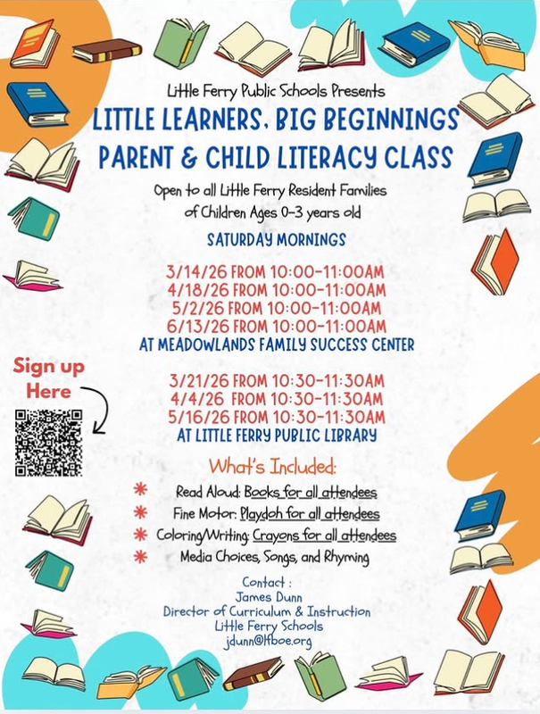 Parent and Child Literacy Classes