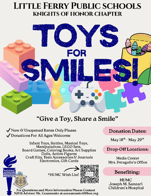 Toys for Smiles Donation to HUMC