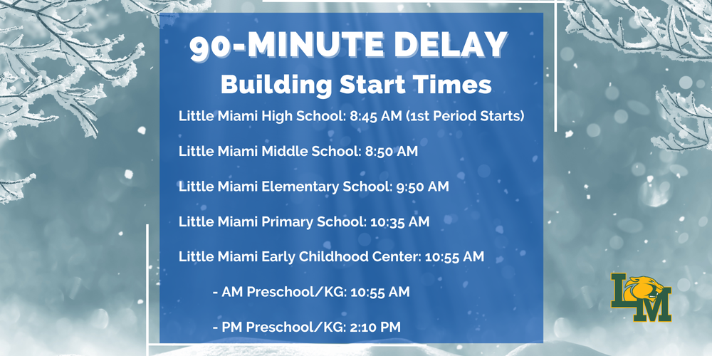 90-minute delay January 29, 2026