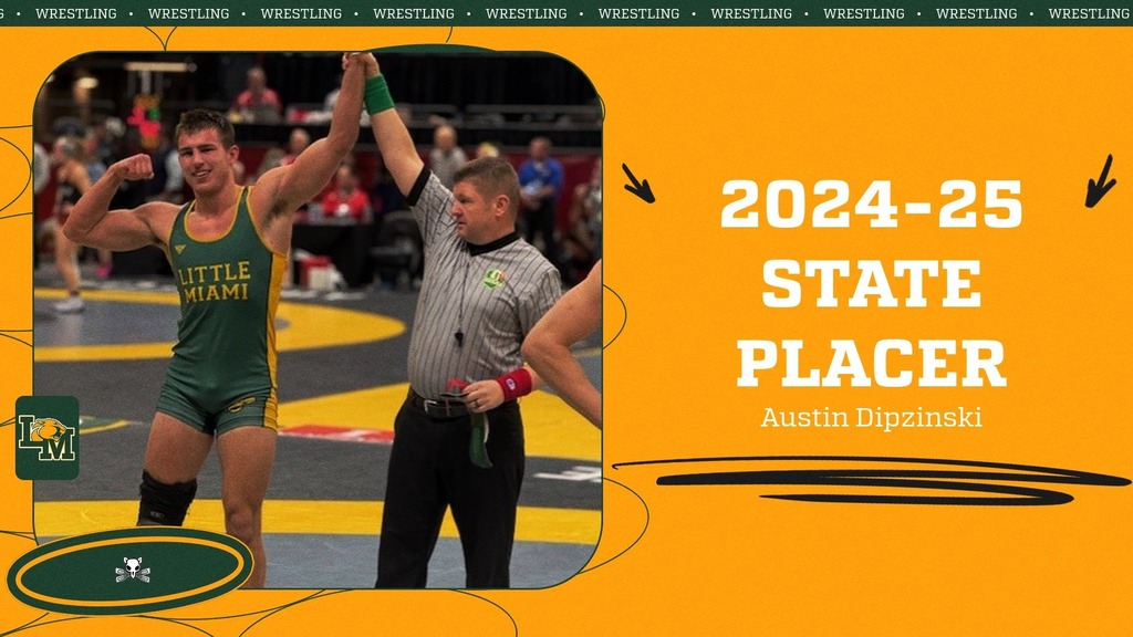 Dipzinski 5th Place at State
