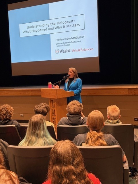 Dr. Erin McGlothlin  speaking