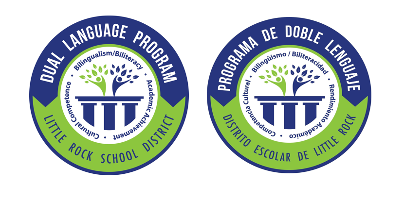 Decorative mainly - dual languge logos - English and Spanish