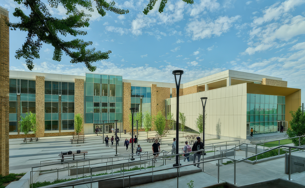 Central High School Science Building Render