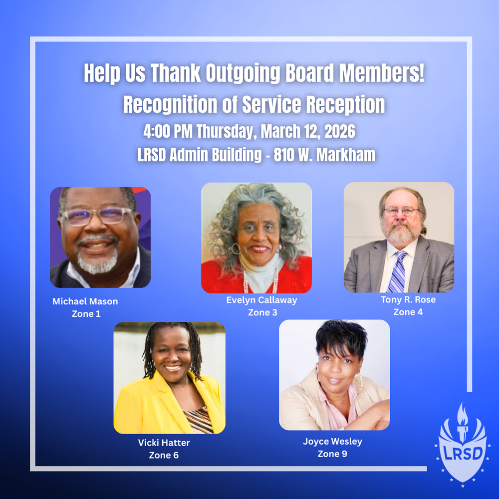 photo of outgoing board members iwth info about reception on March 12, 4 p.m.
