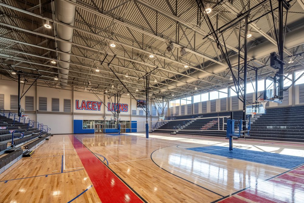 Picture of the gym at Dr. Marian G. Lacey K-8 Academy