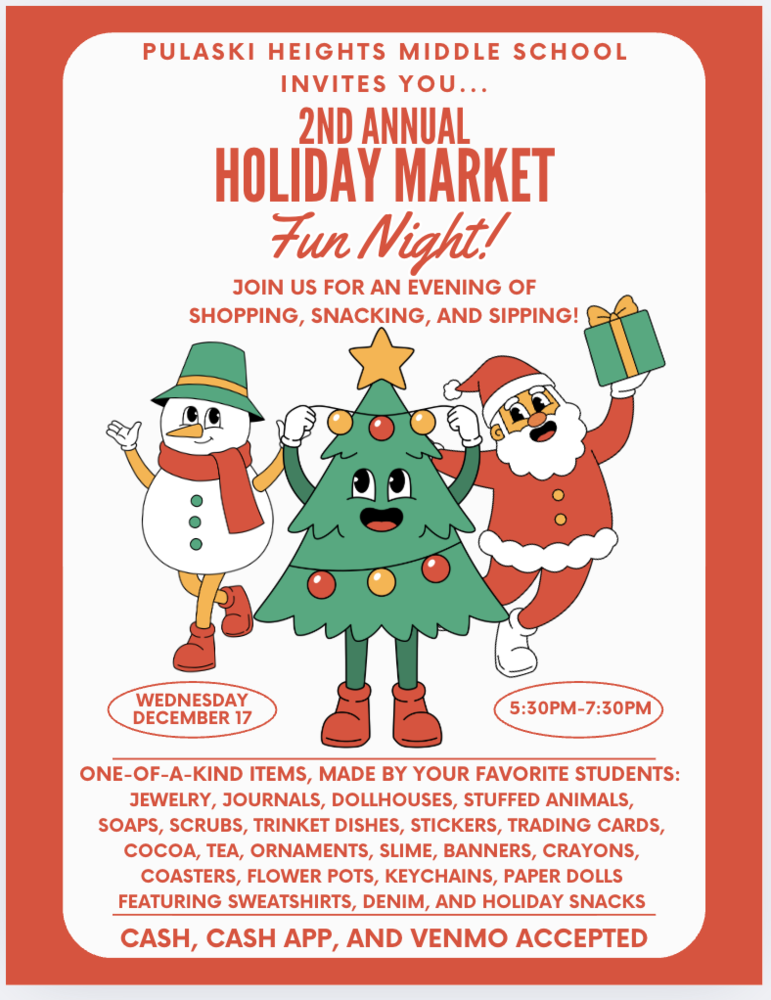 2nd annual holiday market flyer