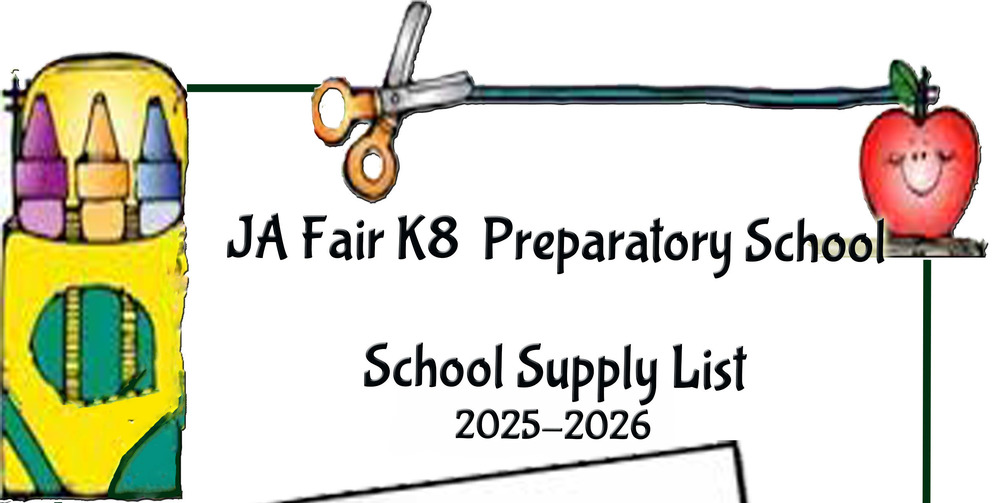School Supply List