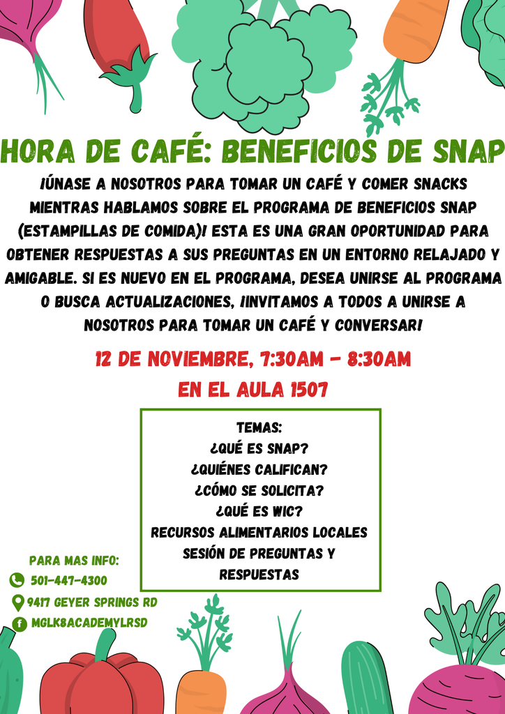 Coffee Hour: SNAP Benefits