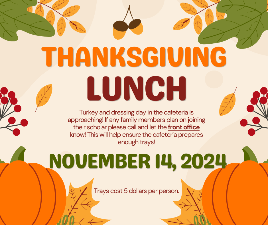 Thanksgiving lunch