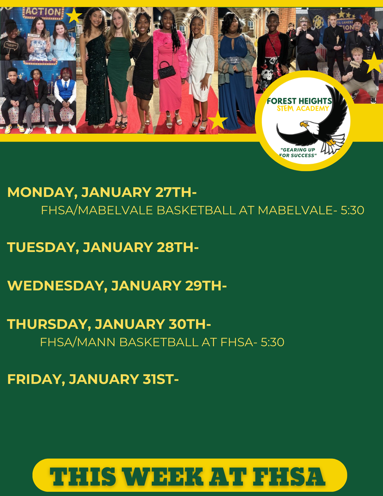 This week at FHSA...