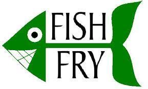 green fish with "fish fry"