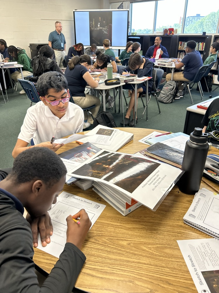 visual arts integrated lesson
