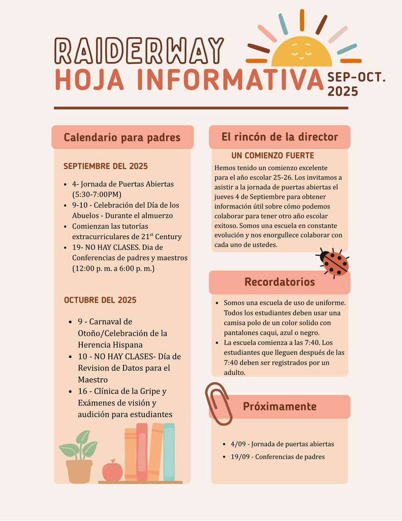 Sept-Oct Newsletter
