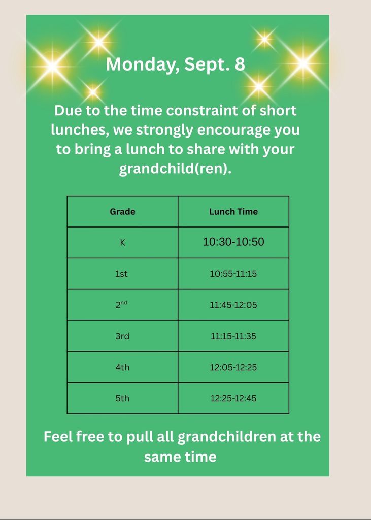 Grandparents Day Flyer